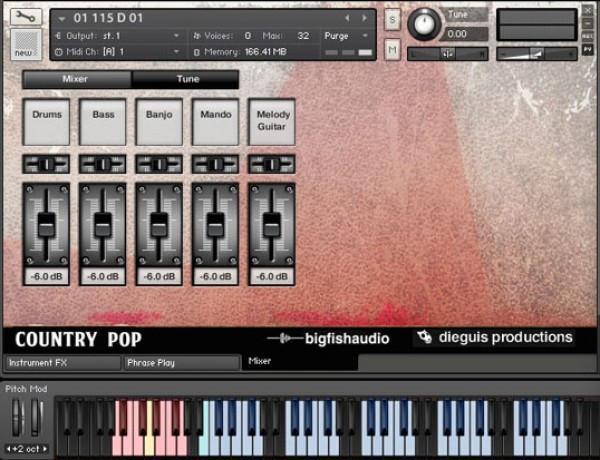 Big Fish Audio Country Pop