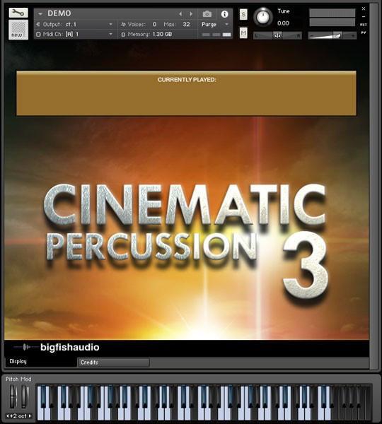 Big Fish Audio Cinematic Percussion 3