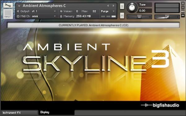 Big Fish Audio Ambient Skyline 3