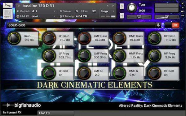 Big Fish Audio Altered Reality Dark Cinematic Elements