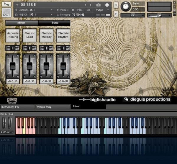 Big Fish Audio Country Guitars