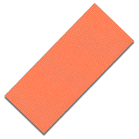 Strip 2" - Bright Orange