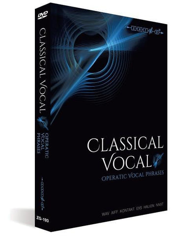 Zero-G Classical Vocal - Operatic Vocal Phrases (boxed)
