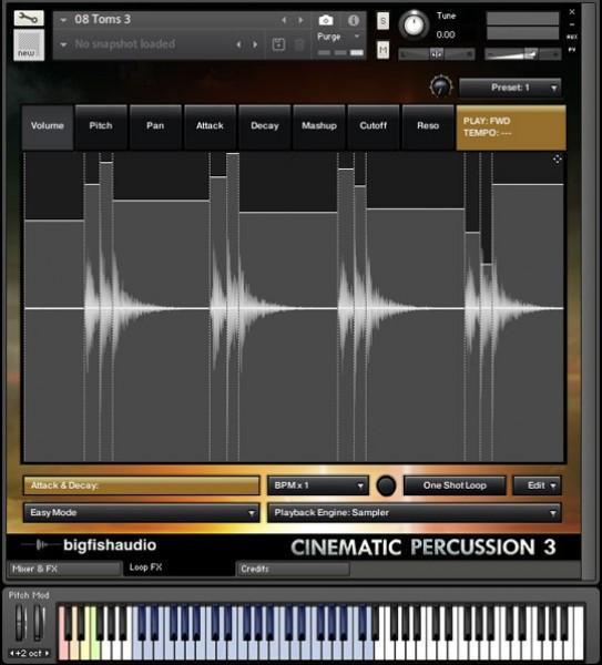 Big Fish Audio Cinematic Percussion 3