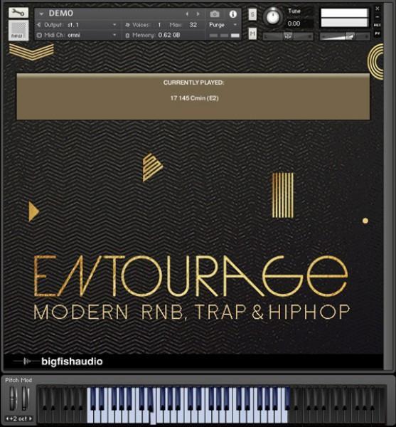 Big Fish Audio Entourage: Modern RnB, Trap & Hip Hop