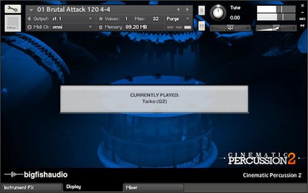 Big Fish Audio Cinematic Percussion 2