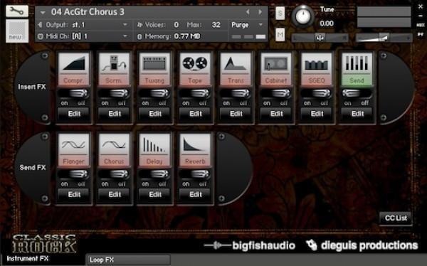 Big Fish Audio Classic Rock