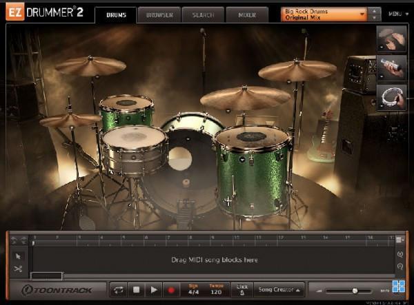 Toontrack EZX - Big Rock Drums