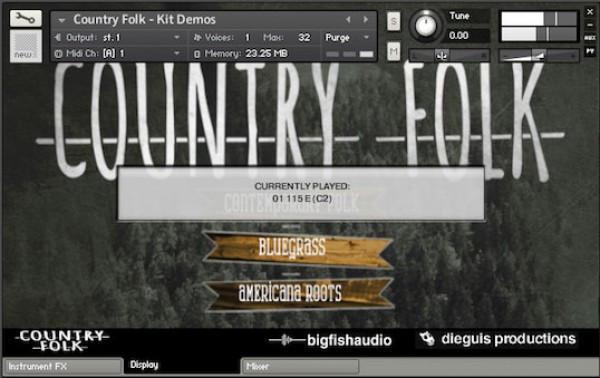 Big Fish Audio Country Folk