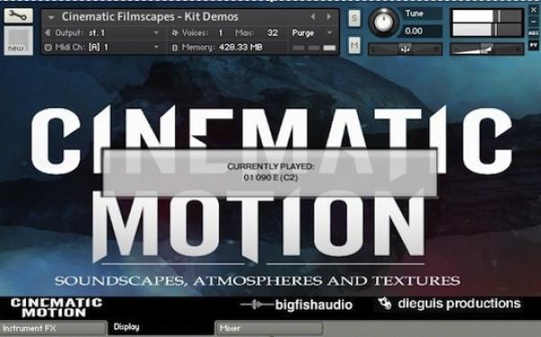 Big Fish Audio Cinematic Motion