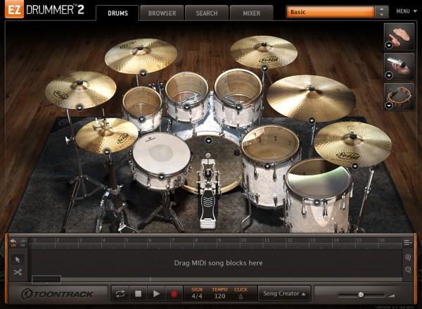 Toontrack EZdrummer 2