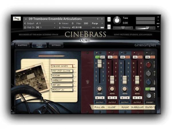 CineSamples CineBrass CORE