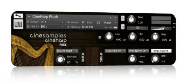 CineSamples CineHarp