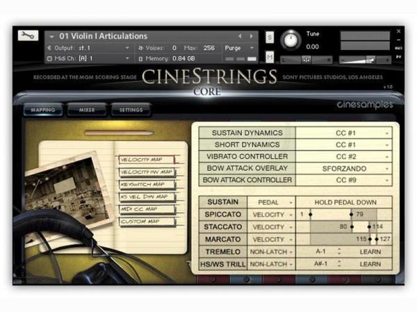 CineSamples CineStrings CORE