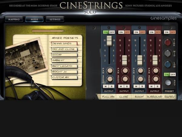 CineSamples CineStrings Solo