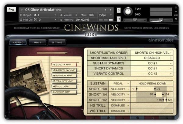 CineSamples CineWinds CORE