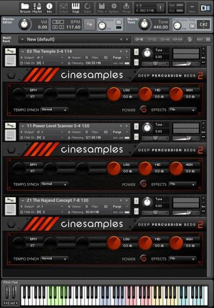 CineSamples Deep Perc Beds 2