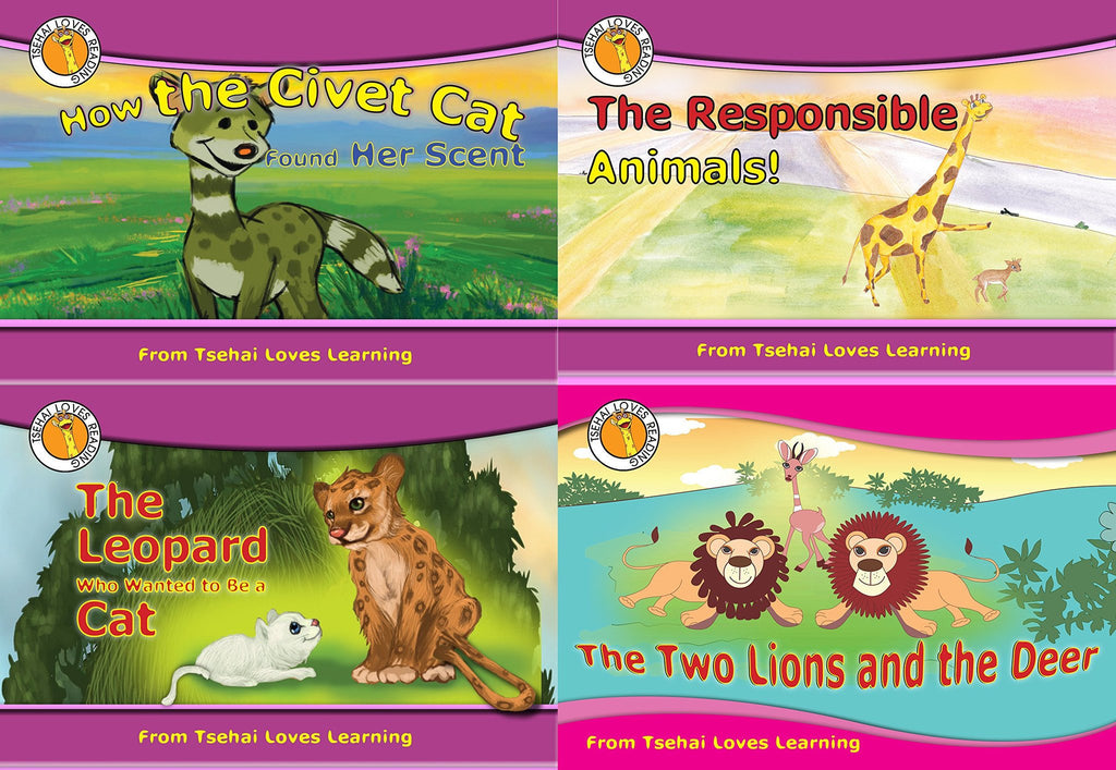 Tsehai Loves Reading. Series Pack 4 of 8. English