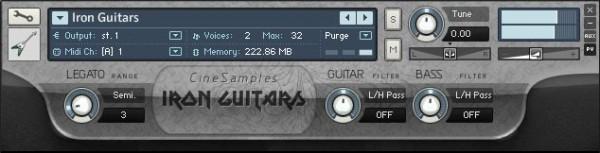 CineSamples Iron Guitars