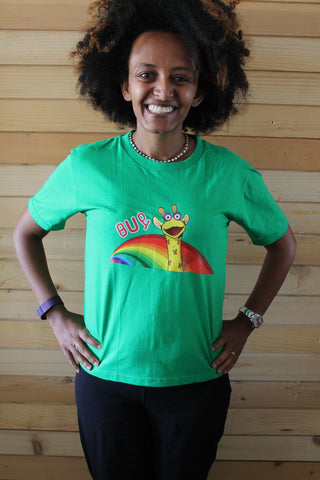 Tsehai with Rainbow