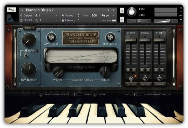 CineSamples Piano in Blue