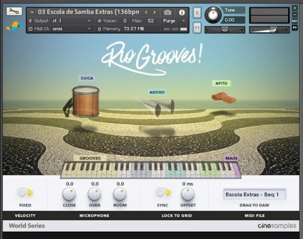 CineSamples Rio Grooves