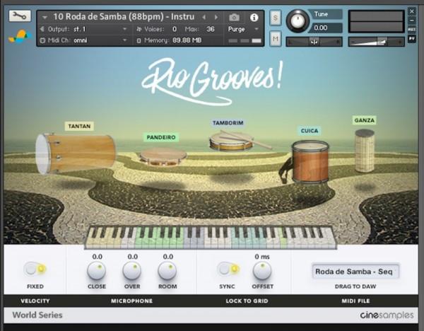 CineSamples Rio Grooves