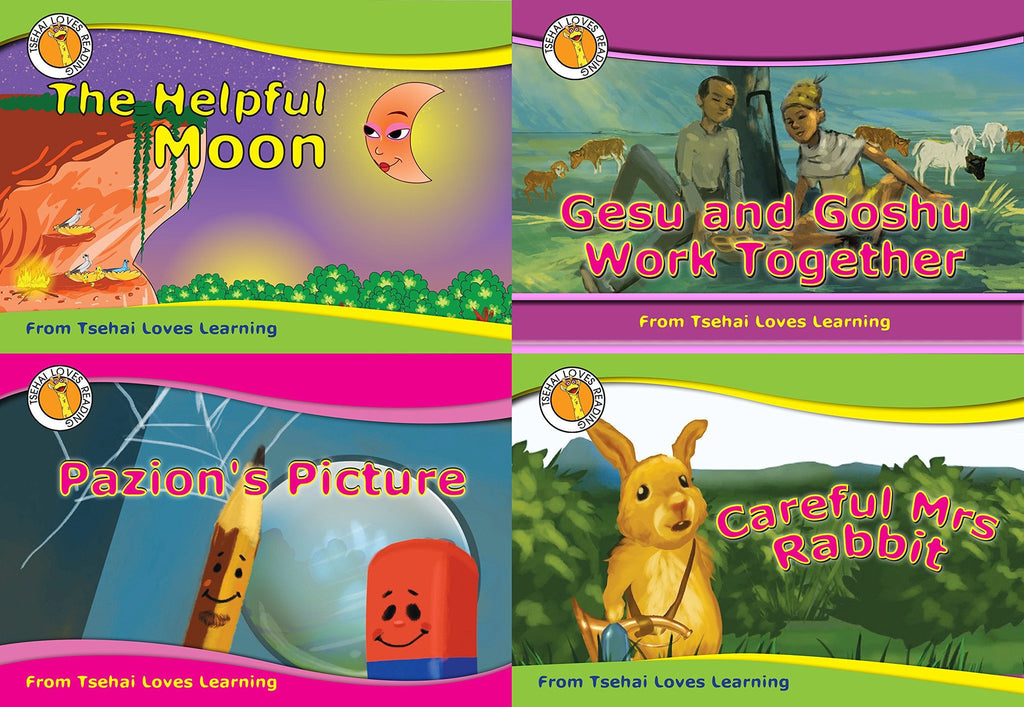 Tsehai Loves Reading. Series Pack 7 of 8. English