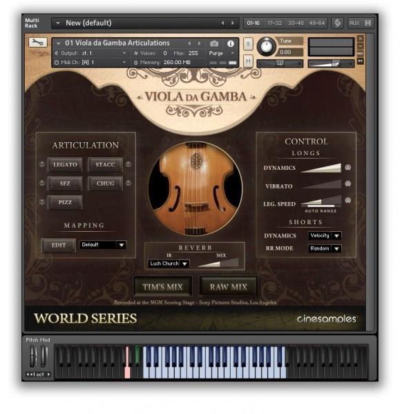CineSamples Viola da Gamba