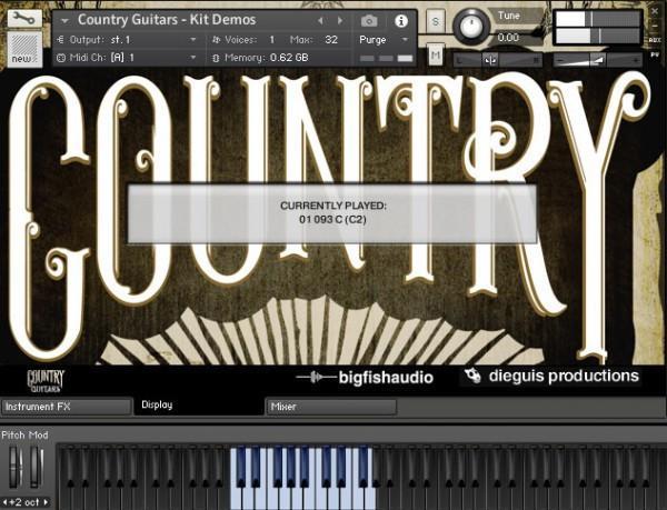 Big Fish Audio Country Guitars