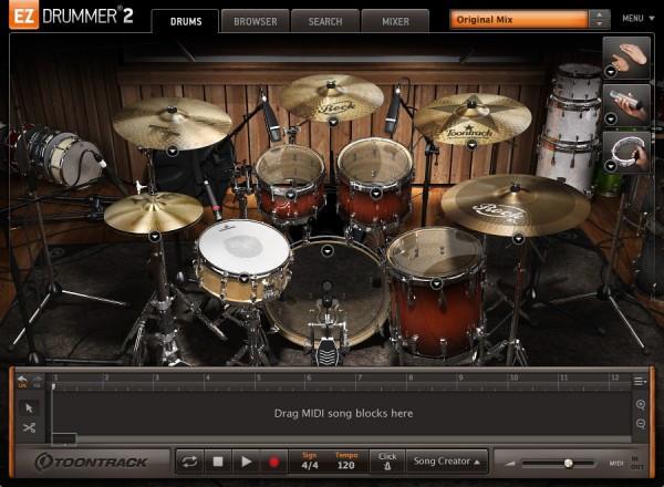 Toontrack EZdrummer 2 Rock Edition