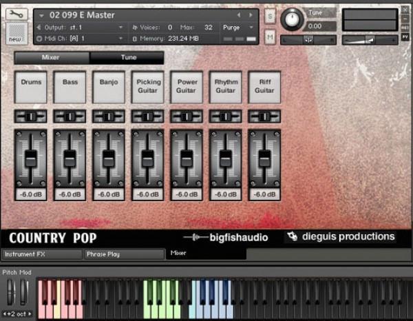 Big Fish Audio Country Pop