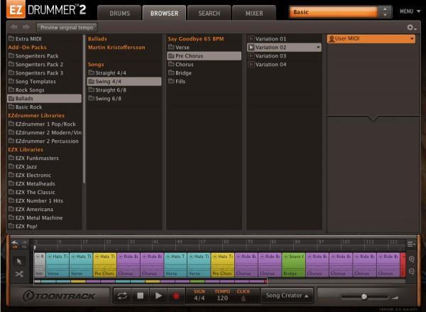 Toontrack EZdrummer 2