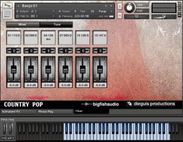 Big Fish Audio Country Pop