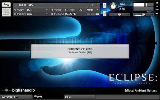 Big Fish Audio Eclipse Ambient Guitars