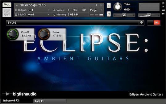 Big Fish Audio Eclipse Ambient Guitars