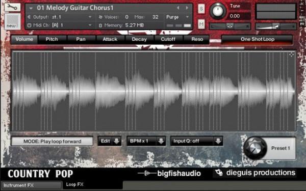 Big Fish Audio Country Pop