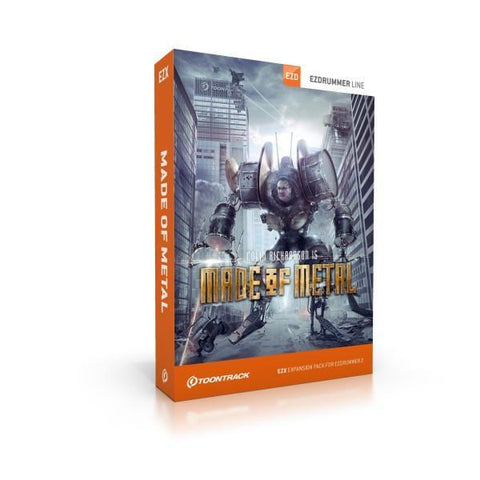Toontrack EZX - Made of Metal (boxed)